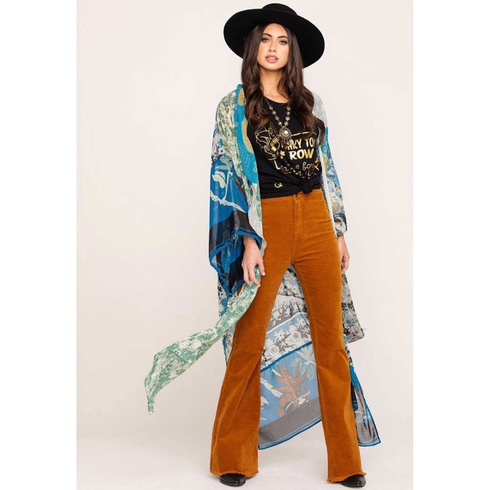 Free People Kimono NWT One Size - Picture 6 of 8